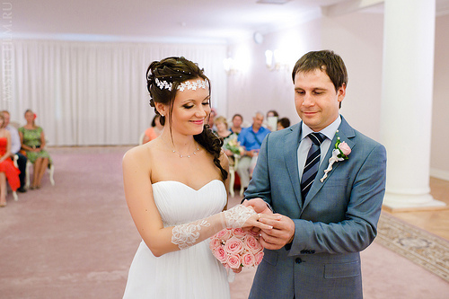 Фотосъемка регистрации брака в Пушкине