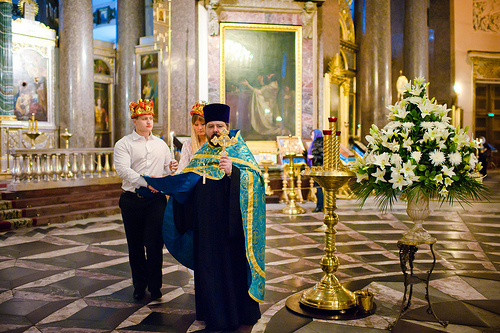 Венчание в Казанском соборе