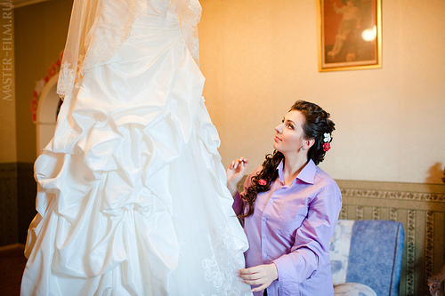 невесты сборы свадебная фотосъемка
